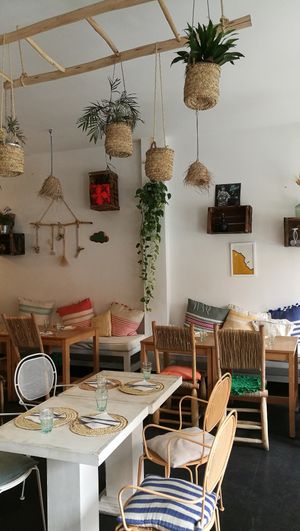 Inside at Gaïa  in Marrakech