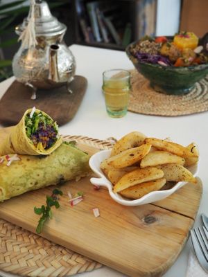 Wrap at Gaïa  in Marrakech