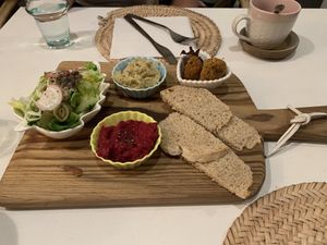 Starter, shared plate. Nothing special. at Gaïa  in Marrakech