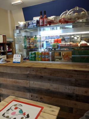 Interior at The Vegan Rocket in Lisburn