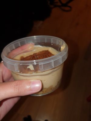 Biscoff cheesecake at The Vegan Rocket in Lisburn