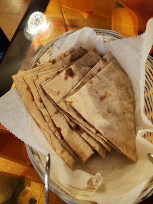 Roti at Bombay at the Beach in Myrtle Beach