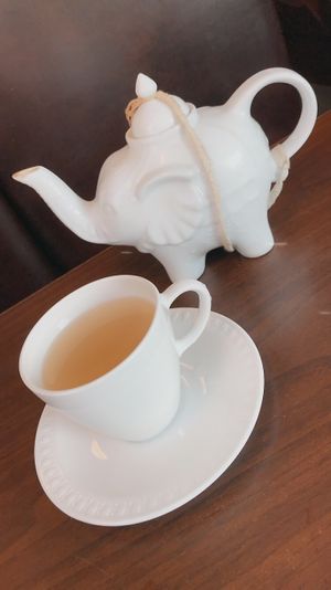 ginger tea  at Thai Elephants in Watkins Glen