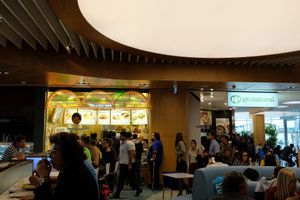 Josh's place at Joshua's Shoarma Grill in Lisbon