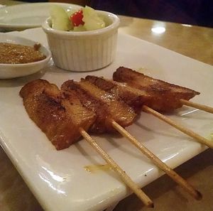 Chicken Satay  at My Vegan in Los Angeles