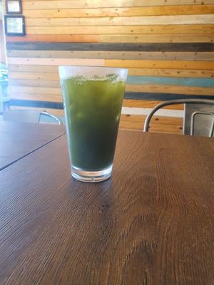 Green tea at My Vegan in Los Angeles