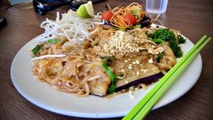My Vegan Pad Thai Signature  at My Vegan in Los Angeles