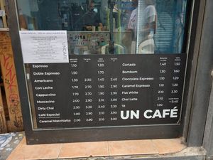  at Un Cafe in Valencia