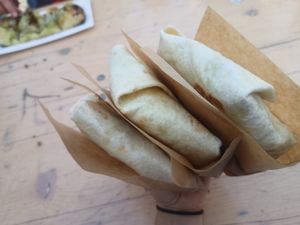 Double bake burrito at The Vexican - Food Truck in Leuven