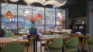 Seating at Amrita in Shanghai