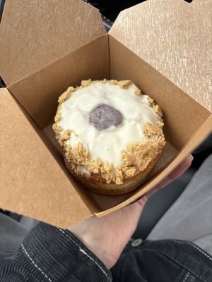 Blueberry cheesecake donut   at Strange Matter Coffee - Downtown in Lansing
