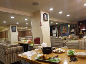 Cozy, clean, nice smell and really comfortable. I would spend my whole noon there if I had time at Sanwei Shu Wu - Veggie House in Shanghai