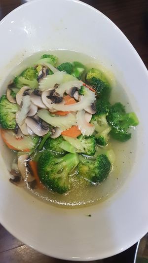 Steamed vegetables. Really well flavoured at Sanwei Shu Wu - Veggie House in Shanghai