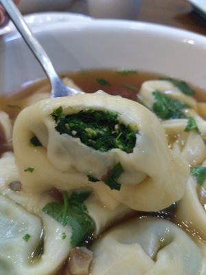 Wanton  at Sanwei Shu Wu - Veggie House in Shanghai