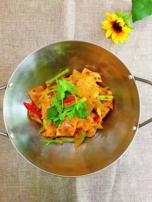 Fried Oat  at Sanwei Shu Wu - Veggie House in Shanghai