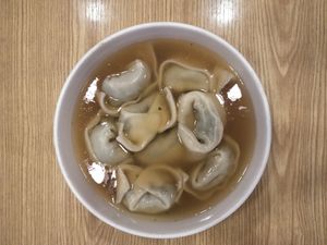 Dumplings. at Sanwei Shu Wu - Veggie House in Shanghai