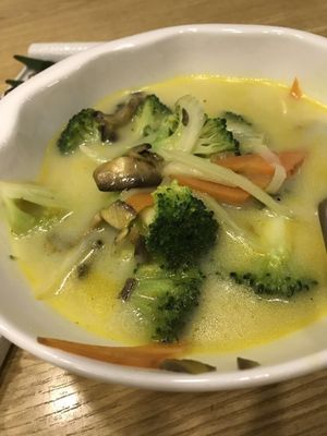 Delicious curry at Sanwei Shu Wu - Veggie House in Shanghai