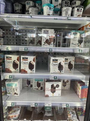 Tons of dairy free ice cream options 💜  at Whole Foods Market in East Lansing