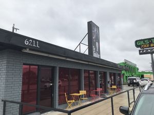 Outside  at The Dogfather in San Antonio