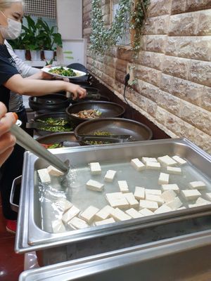 tofu at Han Gwa Chae - 한과채 in Seoul