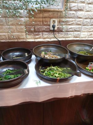 greens at Han Gwa Chae - 한과채 in Seoul