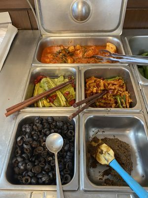 All the kimchis  at Han Gwa Chae - 한과채 in Seoul