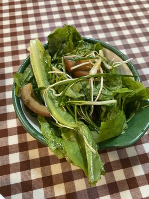 Nice salad they brought over   at Han Gwa Chae - 한과채 in Seoul