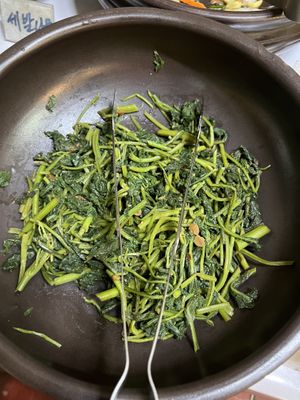 Veggies  at Han Gwa Chae - 한과채 in Seoul