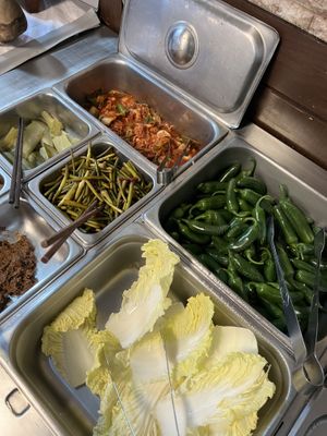 Buffet options  at Han Gwa Chae - 한과채 in Seoul