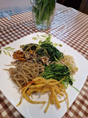 Plate variation at Han Gwa Chae - 한과채 in Seoul