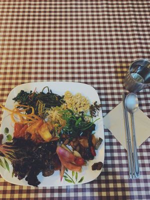 My first plate (had 3 in total) :) at Han Gwa Chae - 한과채 in Seoul