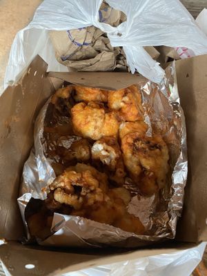 Buffalo cauliflower- large portion!!  at South Beach Togo & Catering in Nags Head