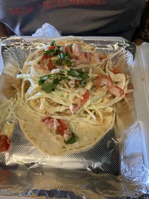 Yummy tacos vegan   at South Beach Togo & Catering in Nags Head