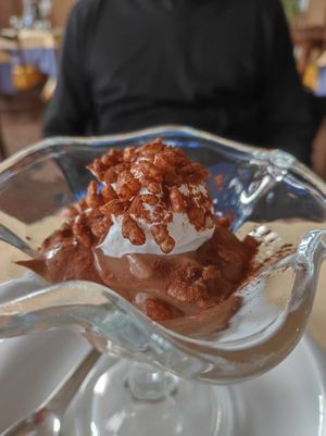 Mousse al cioccolato e rum at Hotel Ristorante Onda Azzurra in Albisola Superiore