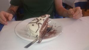 cake at Hotel Ristorante Onda Azzurra in Albisola Superiore