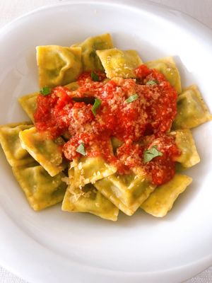 Ravioli fatti in casa at Hotel Ristorante Onda Azzurra in Albisola Superiore