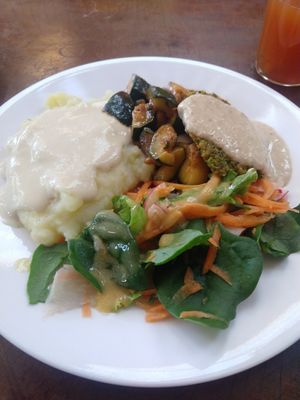 Meal of the day at Donde Gopal in Quito