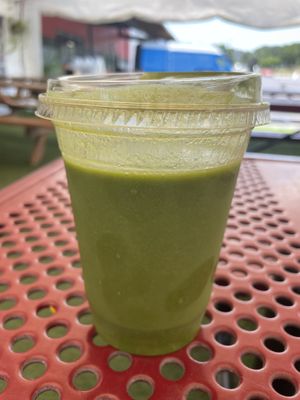 Green juice + fiber  at ATX Food Co in Austin