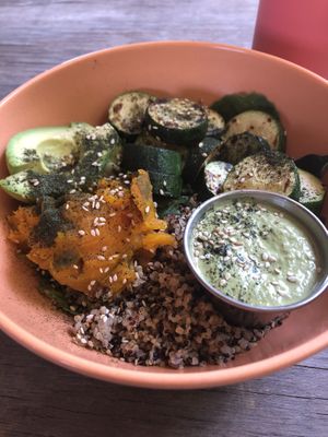 Squash bowl - the dressing is delicious  at ATX Food Co in Austin