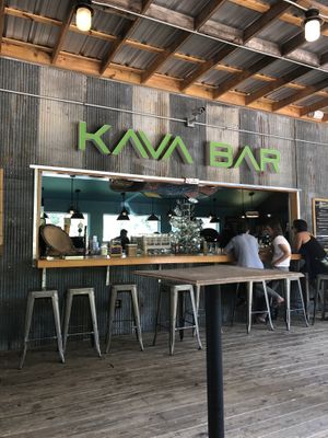 Hang out at the Kava Bar and enjoy your meal  at ATX Food Co in Austin