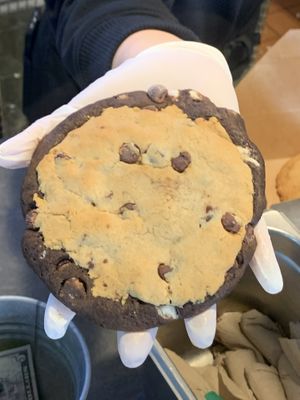 Double chocolate double stuffed cookie at Vida Eatery  in Bakersfield