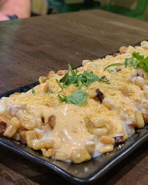 Fried corn 🌽  at Vida Eatery  in Bakersfield