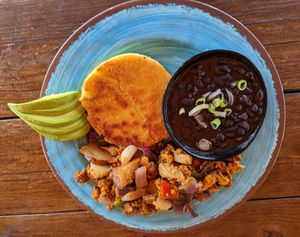 Brunch Purepa at Vida Eatery  in Bakersfield