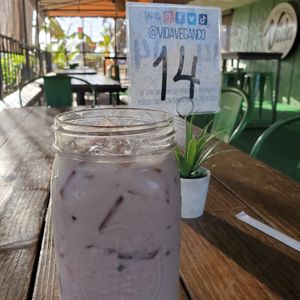 What? Strawberry horchatta at Vida Eatery  in Bakersfield