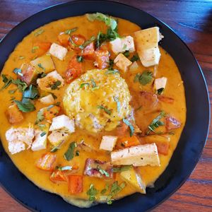 Thai Curry with Tofu at Vida Eatery  in Bakersfield