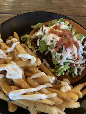 2023 Native taco. Didn’t get frybread, which was disappointing.  at Vida Eatery  in Bakersfield