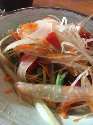 Green Papaya Salad at Vida Eatery  in Bakersfield