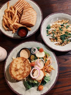 Purepa, Avocado Melt, & Street Corn @ Vida Vegan 💚 at Vida Eatery  in Bakersfield
