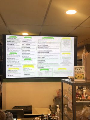 Full menu  at Vida Eatery  in Bakersfield