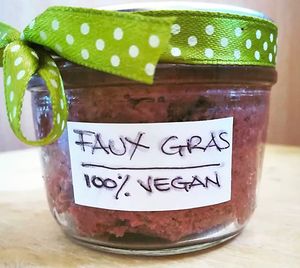 Faux gras. at The Vegan - Pop Up in La Coruna